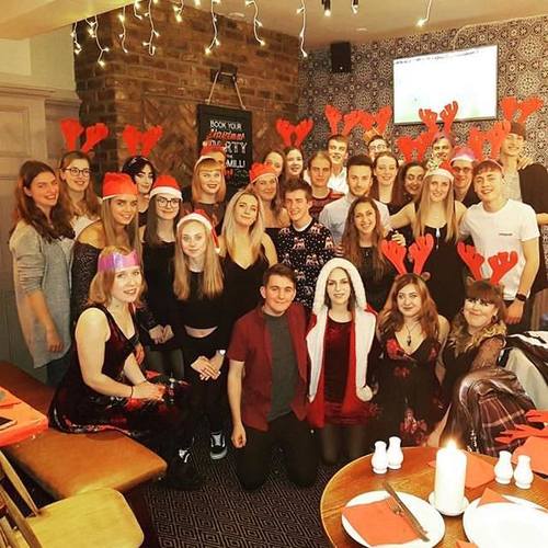 Trampoline Club Christmas Meal Image